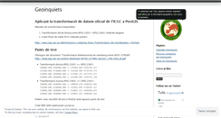 Desktop Screenshot of geoinquiets.cat