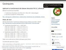 Tablet Screenshot of geoinquiets.cat